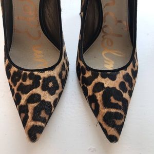 Sam Edelman Leopard heels